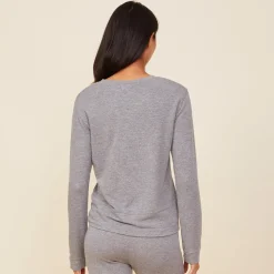 Supersoft|Sets*MONROW Supersoft Zip Up Dark Heather Hoody DARKHEATHER