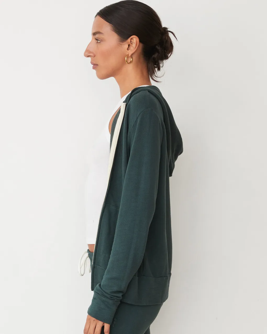 Supersoft|Sets*MONROW Supersoft Zip Up Hoody SEAMOSS