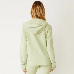 Supersoft|Zip-Up Hoodies*MONROW Supersoft Zip Up Hoody MATCHA