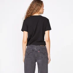 Tees*MONROW 50's Vintage Tee BLACK