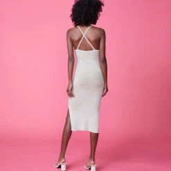 Dresses*MONROW Tank Maxi Sweater Dress BUTTERCREAM