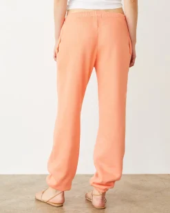 Sweats*MONROW Teddy Fleece Relaxed Sweat SORBET