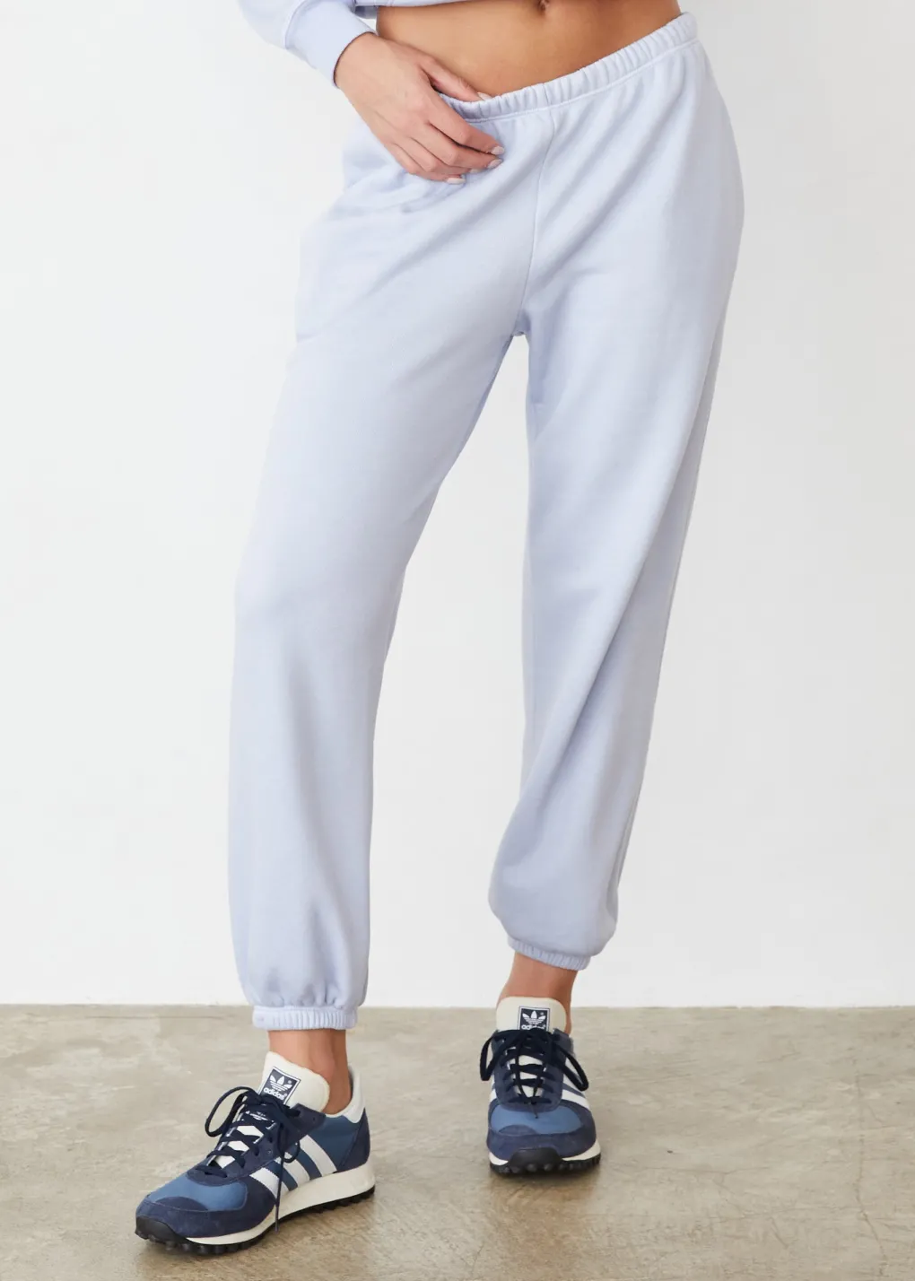 Sets|Sweats*MONROW Teddy Fleece Relaxed Sweat ICEYLILAC