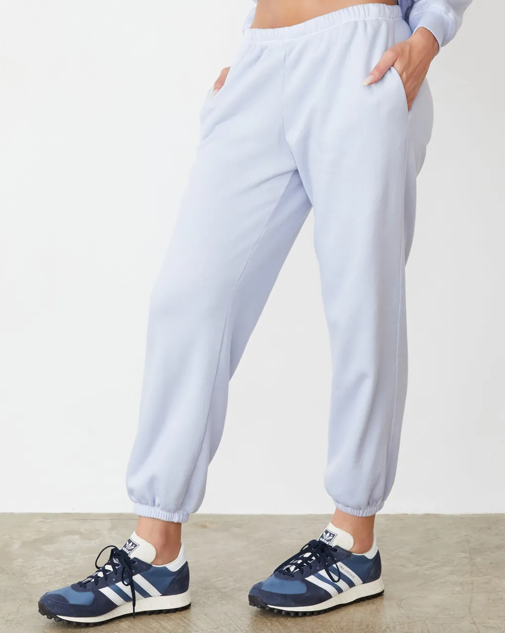 Sets|Sweats*MONROW Teddy Fleece Relaxed Sweat ICEYLILAC
