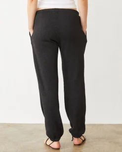 Sets|Sweats*MONROW Teddy Fleece Relaxed Sweat FADEDBLACK