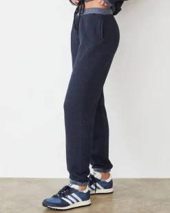 Travel Essentials|Sweats*MONROW Teddy Fleece Sweat DARKNAVY
