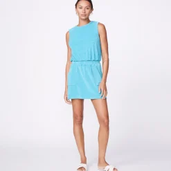 Terry*MONROW Terry Cloth Tank SKY