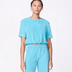 Terry*MONROW Terry Cloth Tee SKY