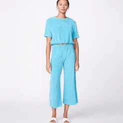 Terry*MONROW Terry Cloth Tee SKY