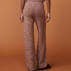 Sweats*MONROW Wool Cashmere Lounge Pant POMEGRANATE