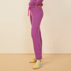Sweats*MONROW Wool Cashmere Space Dye Vintage Sweat ACAI