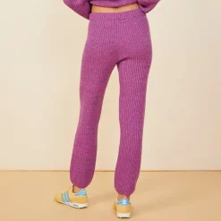 Sweats*MONROW Wool Cashmere Space Dye Vintage Sweat ACAI