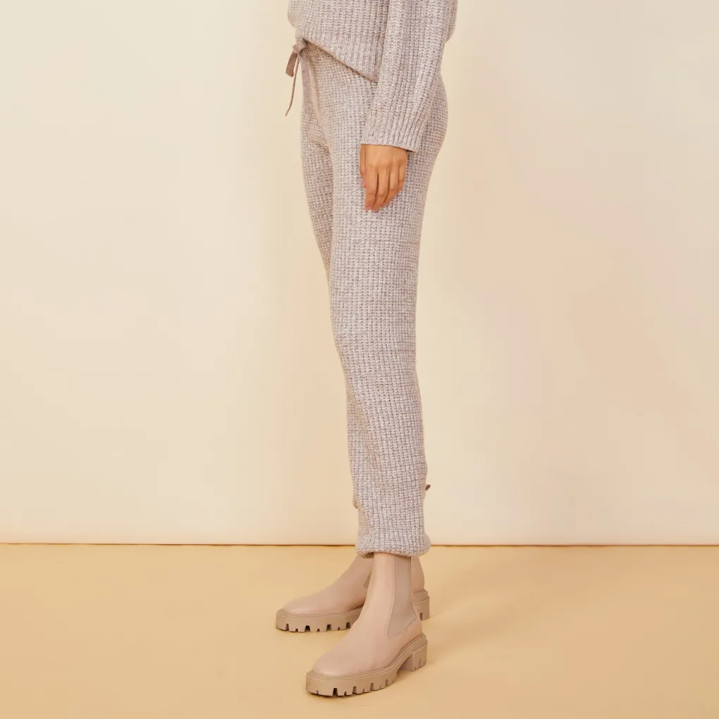 Sweats*MONROW Wool Cashmere Space Dye Vintage Sweat OATMEAL